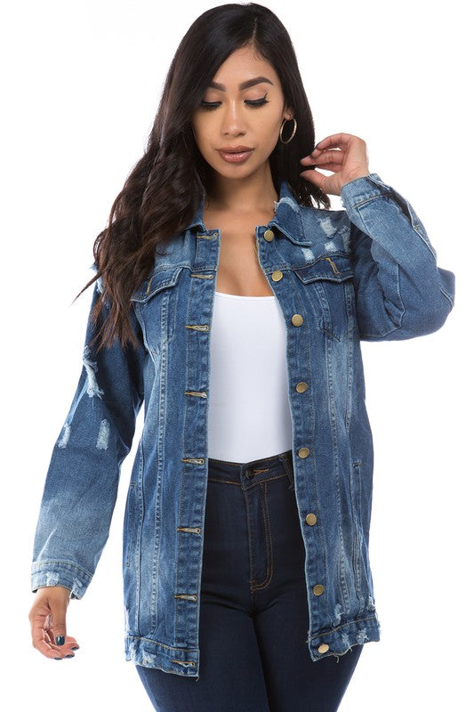 WOMEN FASHION DENIM JACKET