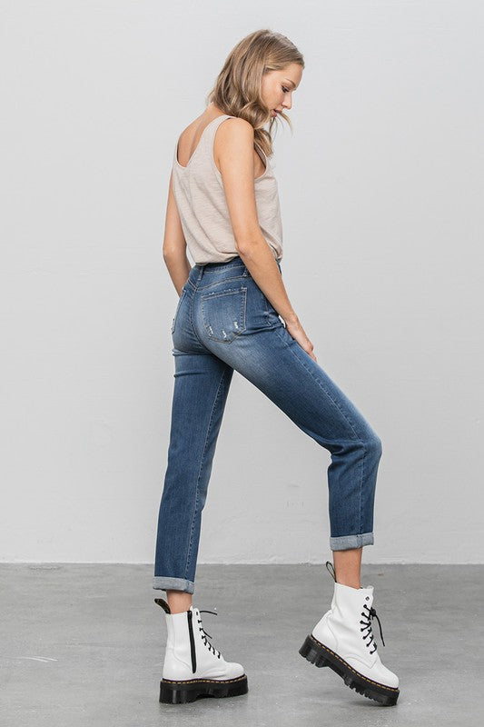 Slim Boyfriend Jeans