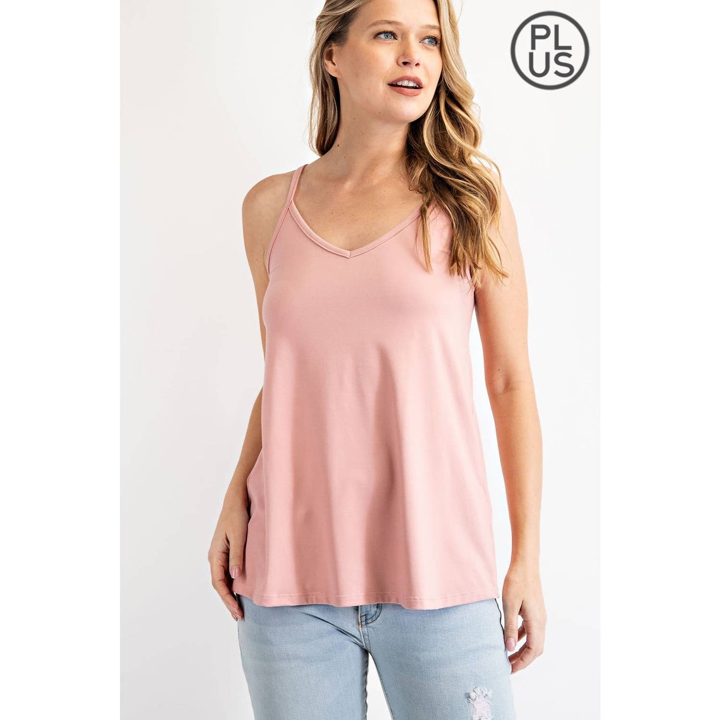 Plus Size Butter Camisole Tank Top