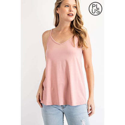 Plus Size Butter Camisole Tank Top