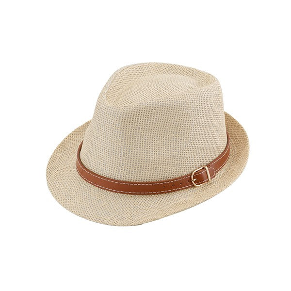 CLASSIC SHORT BIRM STRAW HAT