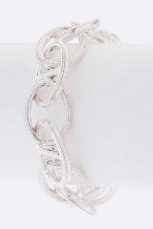 Chain Link Stretch Bracelet