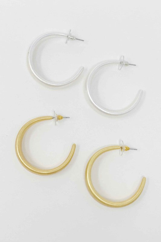 So Perfect Daily Hoop Earrings