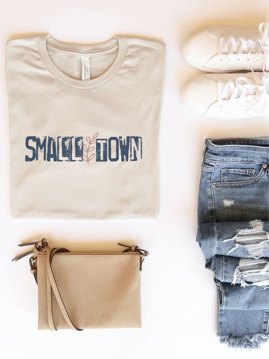 Stamped Small Town Tee