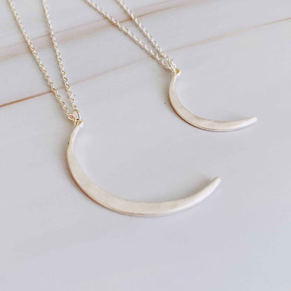 Crescent Duo Necklace Set Of 2