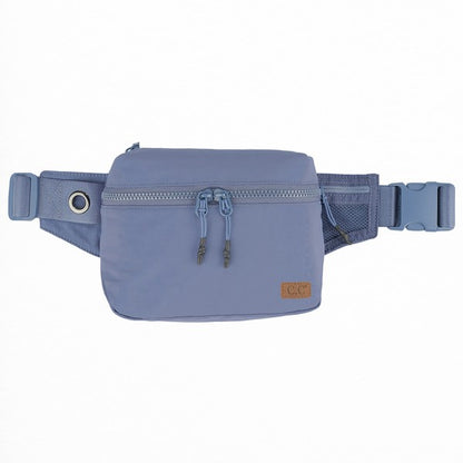 CC Zipper Fanny Pack - Authentic C.C Brand