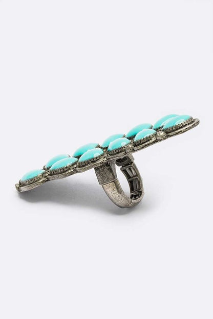 Enamel Iconic Oversize Ring