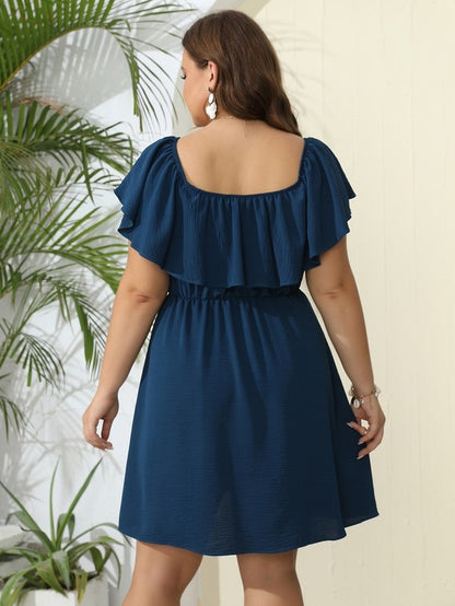 Women's Plus Size Off Shoulder Dress