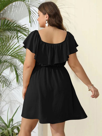 Women's Plus Size Off Shoulder Dress