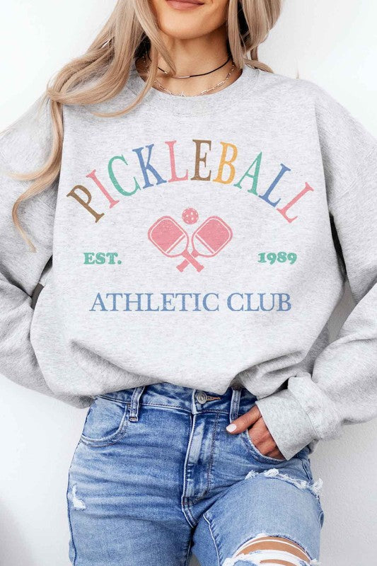 PICKLEBALL GRAPHIC SWEATSHIRT