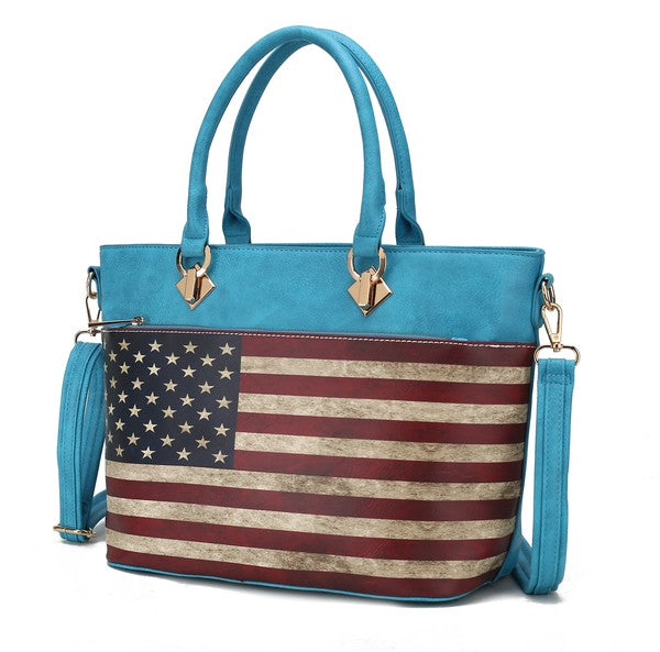 MKF Lilian Women's FLAG Tote Bag by Mia K