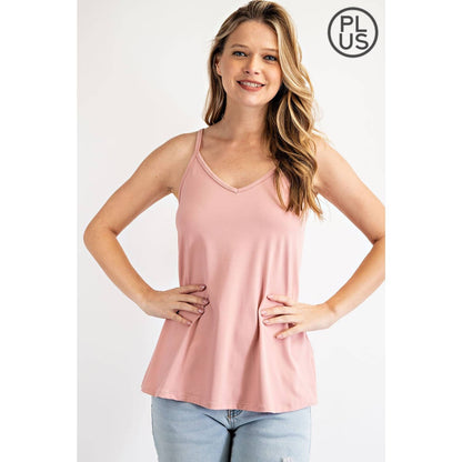 Plus Size Butter Camisole Tank Top