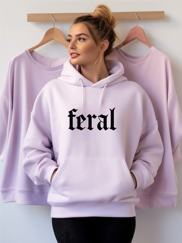 Feral Graphic Hoodie