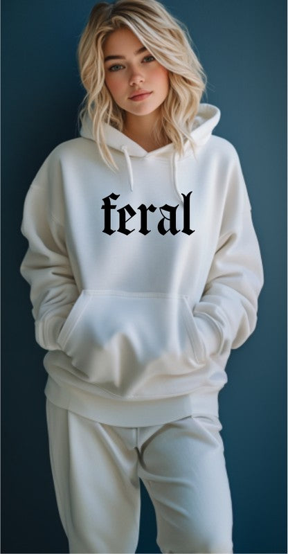 Feral Graphic Hoodie