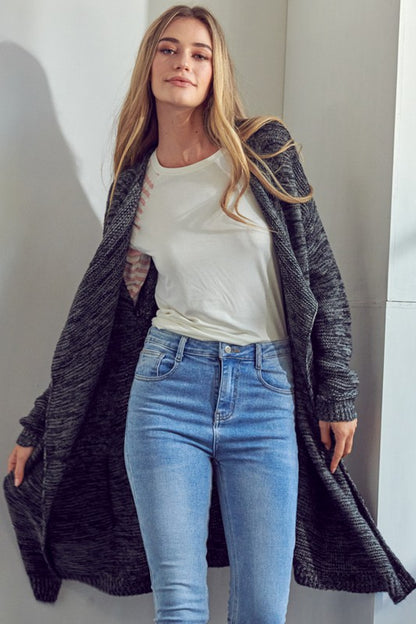 CHUNKY SWEATER KNIT CARDIGAN