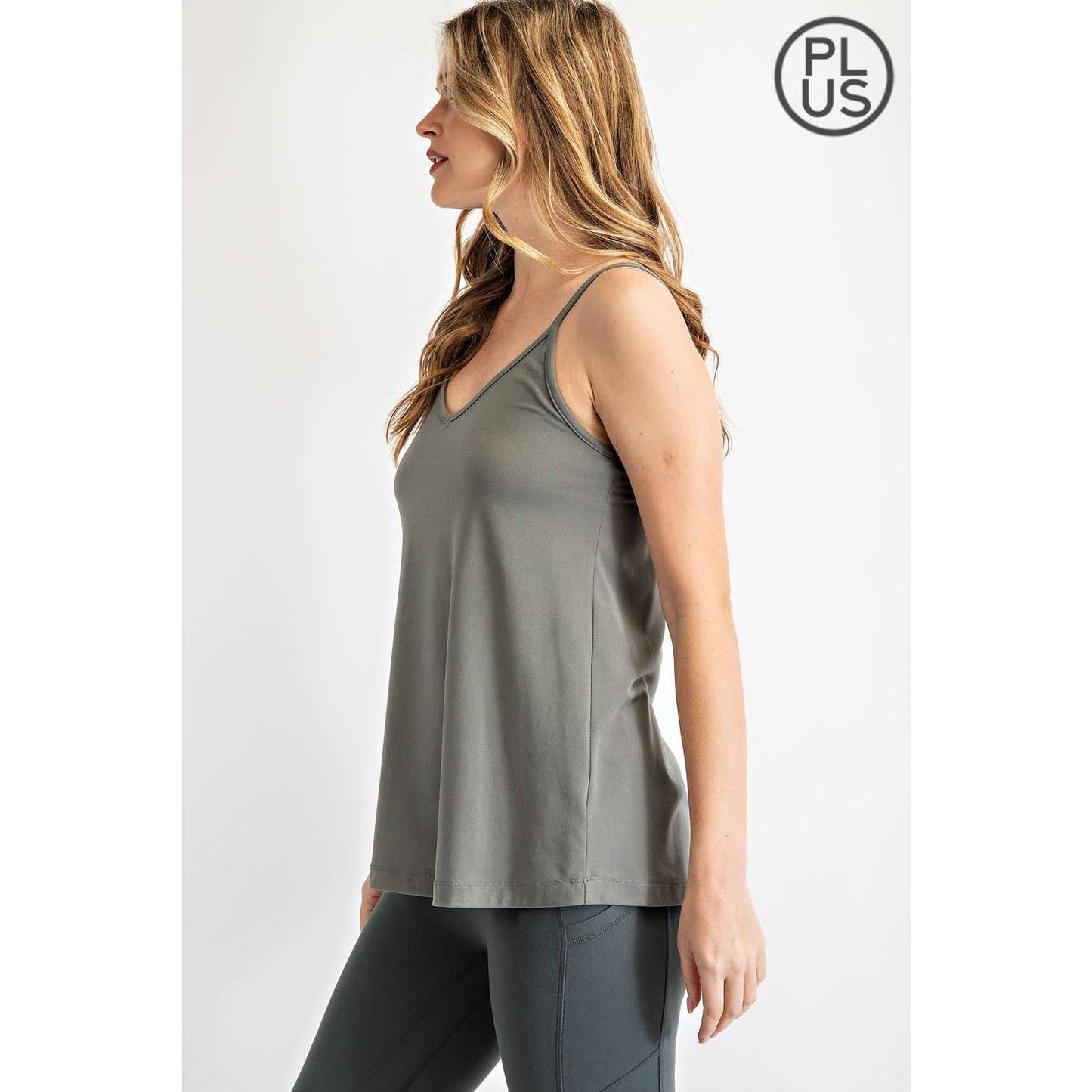 Plus Size Butter Camisole Tank Top