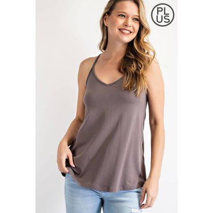 Plus Size Butter Camisole Tank Top