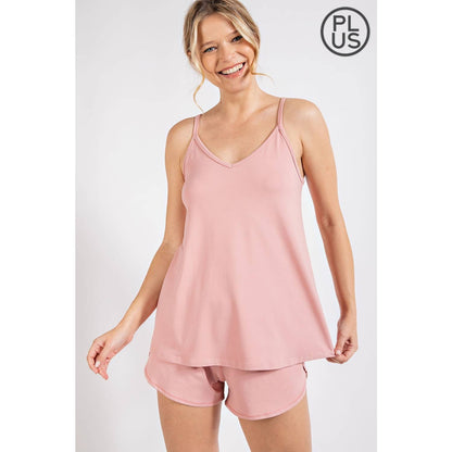 Plus Size Butter Camisole Tank Top