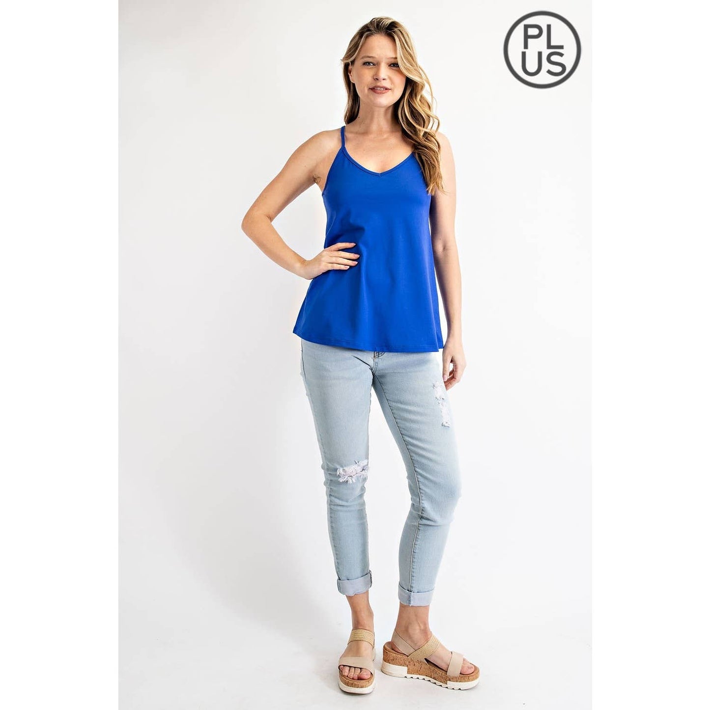 Plus Size Butter Camisole Tank Top