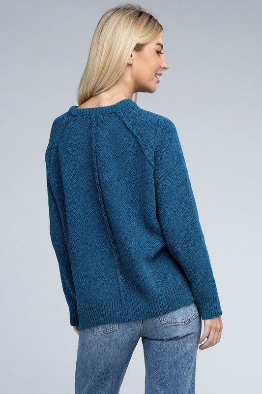 Raglan Chenille Sweater