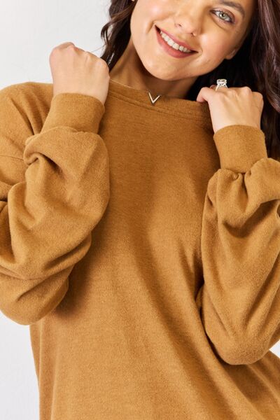 HYFVE Round Neck Long Sleeve Top